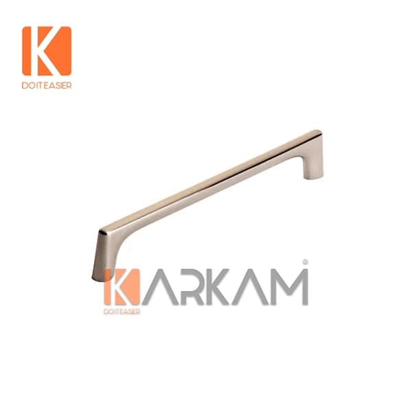 دستگيره کابينت 128 نيکل خشدار ربکا BACIR42503128 باتيس
