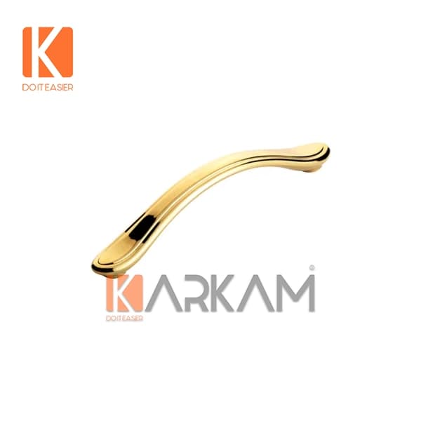 دستگيره کابينت 128 طلايی براق ريان BACIR42902128 باتيس