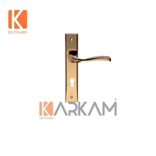 دستگیره اکونومی آپارتمانی ديبا DIBA-AB0075 زيتونی براق باتيس