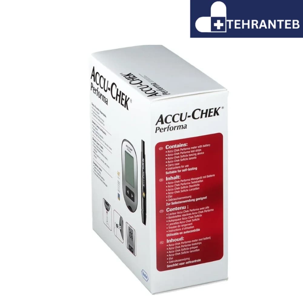 دستگاه قند خون پرفورما Accu-chek Performa بدون نوار — تصویر ۳