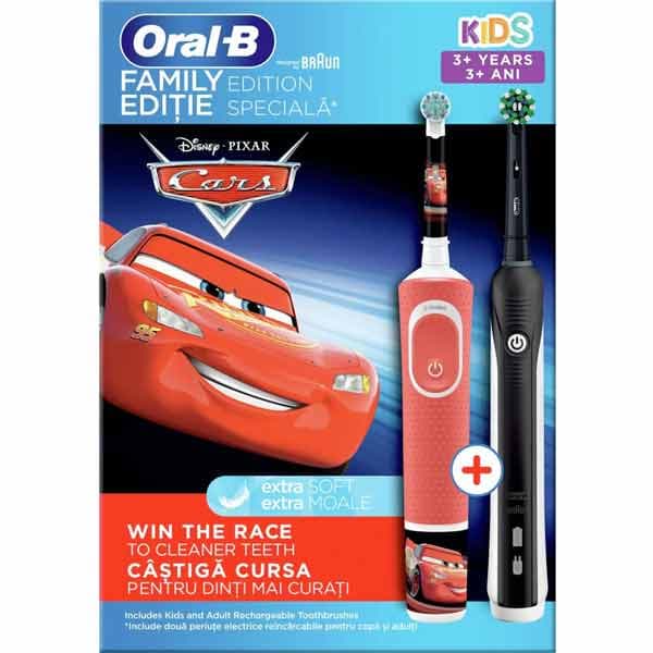 مسواک برقی کودک Oral-B مدل family edition cars — تصویر ۳
