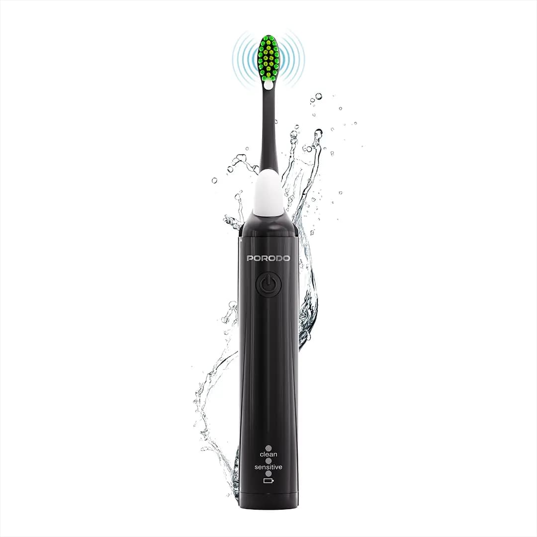 مسواک برقی شارژی پرودو مدل Porodo Lifestyle Rechargeable Electric Toothbrush PDLFST210 | شارژ Type-C و باتری 180 روزه — تصویر ۶