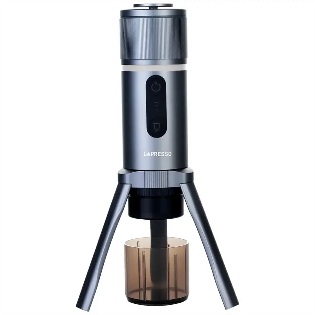 اسپرسوساز شارژی لپرسو مدل Lepresso BrewJet Portable Espresso Maker LPPECFFMGY | قهوه‌ساز سفری قابل حمل