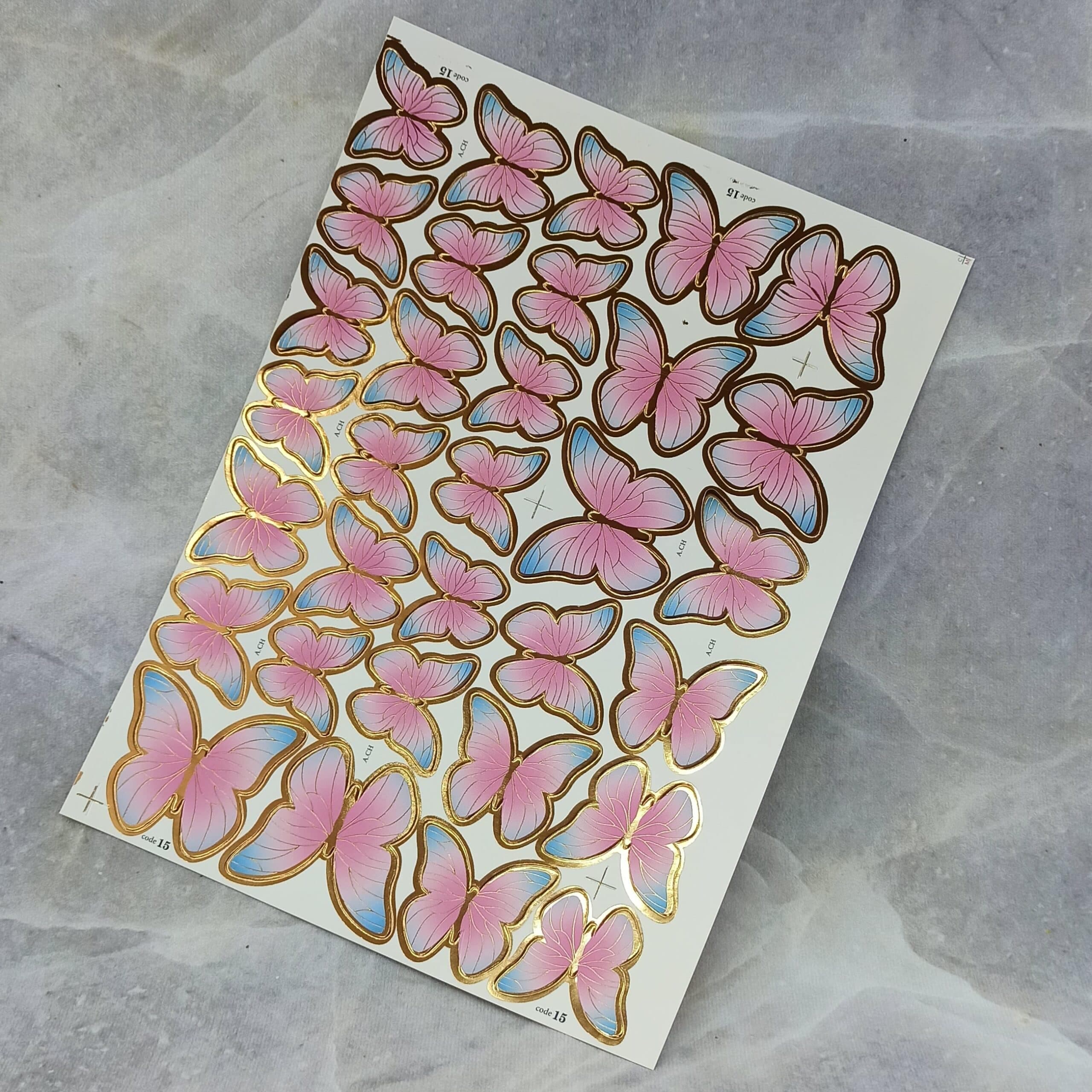 پروانه تزئینی – کد 15 — تصویر ۲