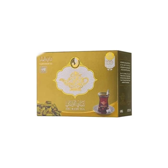 چای سیاه سعدالدین ابورامی هل طلایی STD 310 وزن 450 گرم