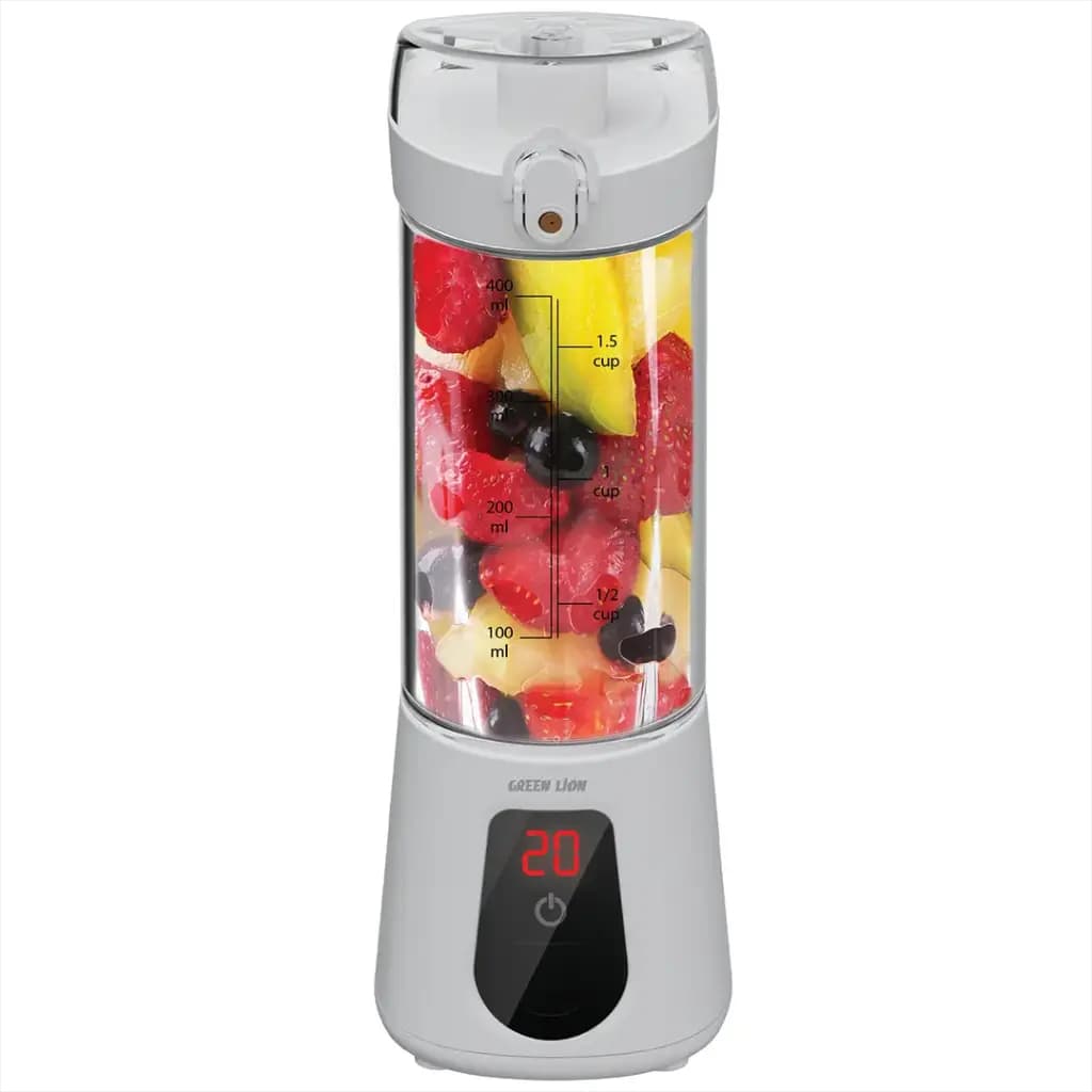 شیکر شارژی گرین لاین مدل Green Lion GL-JU20 Mate Pro | مخلوط‌کن قابل حمل 470 میلی‌لیتری