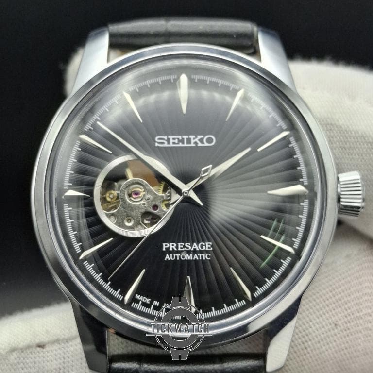 ساعت مردانه سیکو پرساژ اتومات قلب باز 21 سنگ رفرنس SEIKO PRESAGE 813124 — تصویر ۷