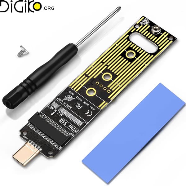 تبدیل Nvme M-KEY به TYPE-C مینی تک — تصویر ۲