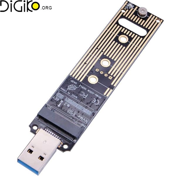 تبدیل Nvme M-KEY به USB3.0 مینی تک — تصویر ۲