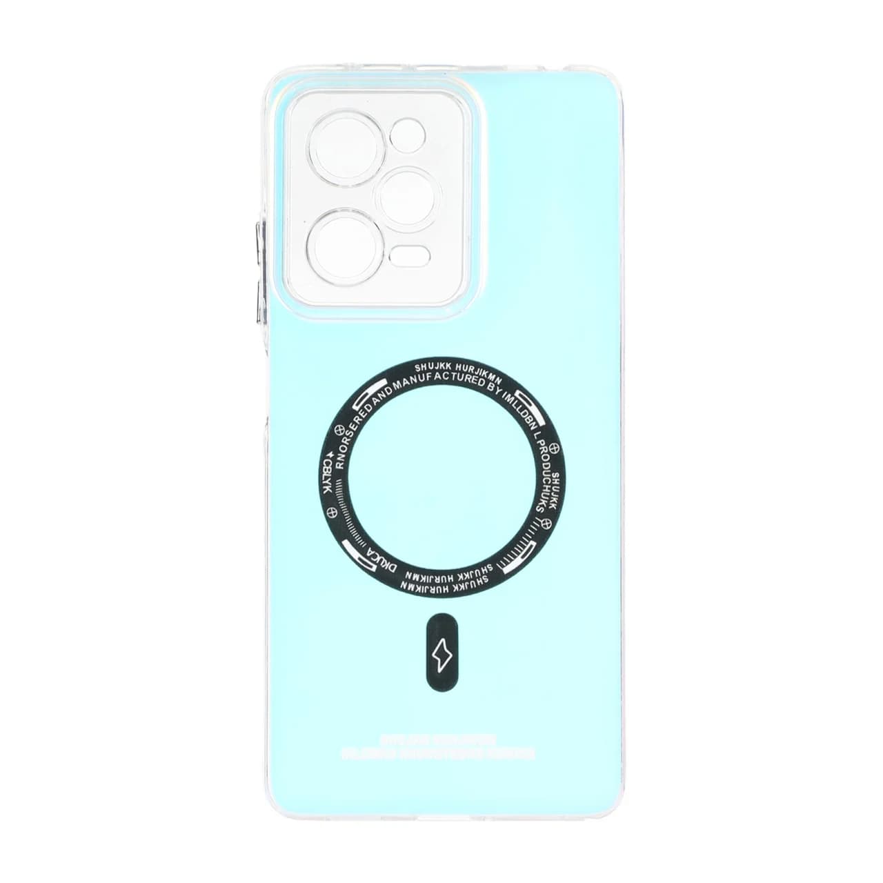 قاب SO COOL طرح مگ سیف محافظ لنز شفاف Xiaomi Redmi Note 12 Pro 5G / Xiaomi Poco X5 Pro 5G – هفت رنگ — تصویر ۲