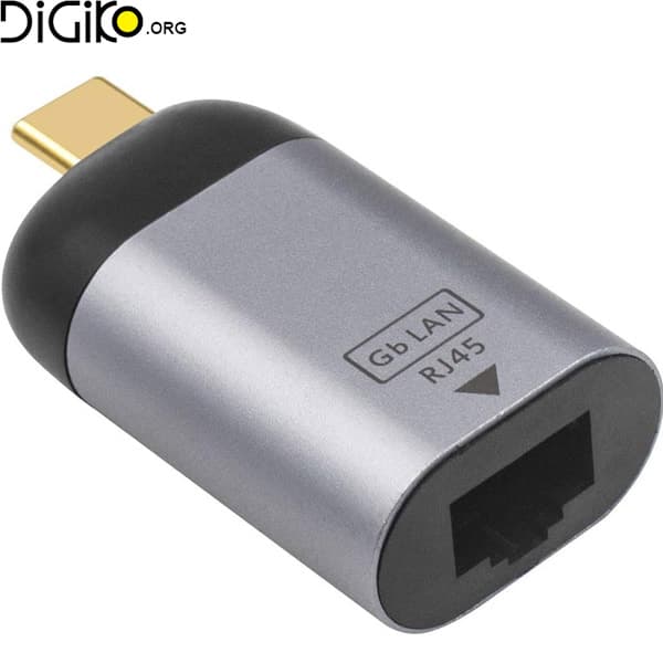 تبدیل تایپ سی به LAN GB مارک MINI TECH
