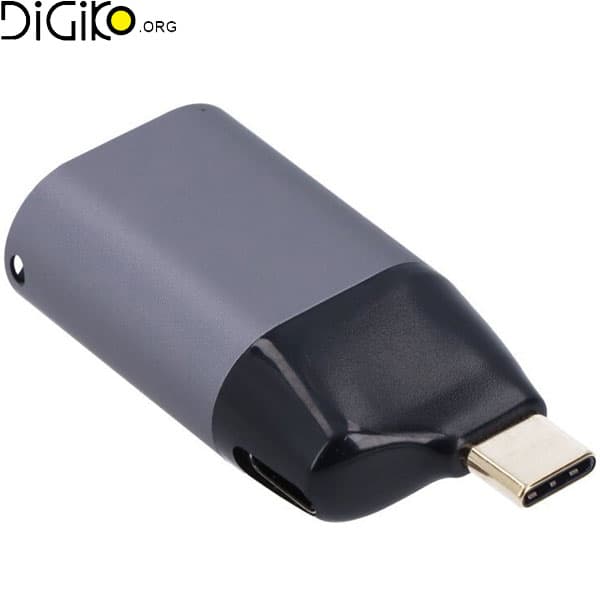 تبدیل تایپ سی به VGA + PD مارک MINI TECH — تصویر ۳