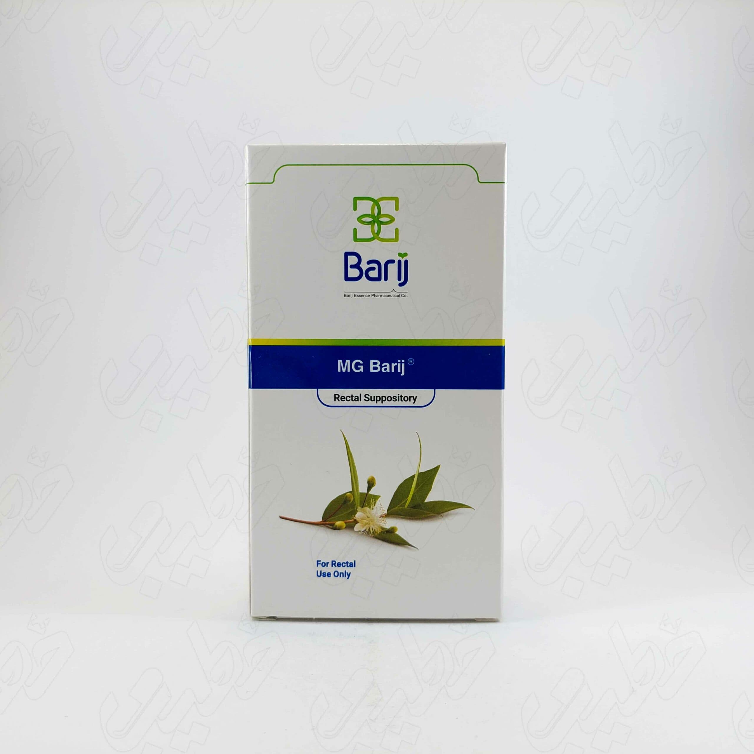 شیاف مقعدی ام جی باریج اسانس ۱۴ عدد