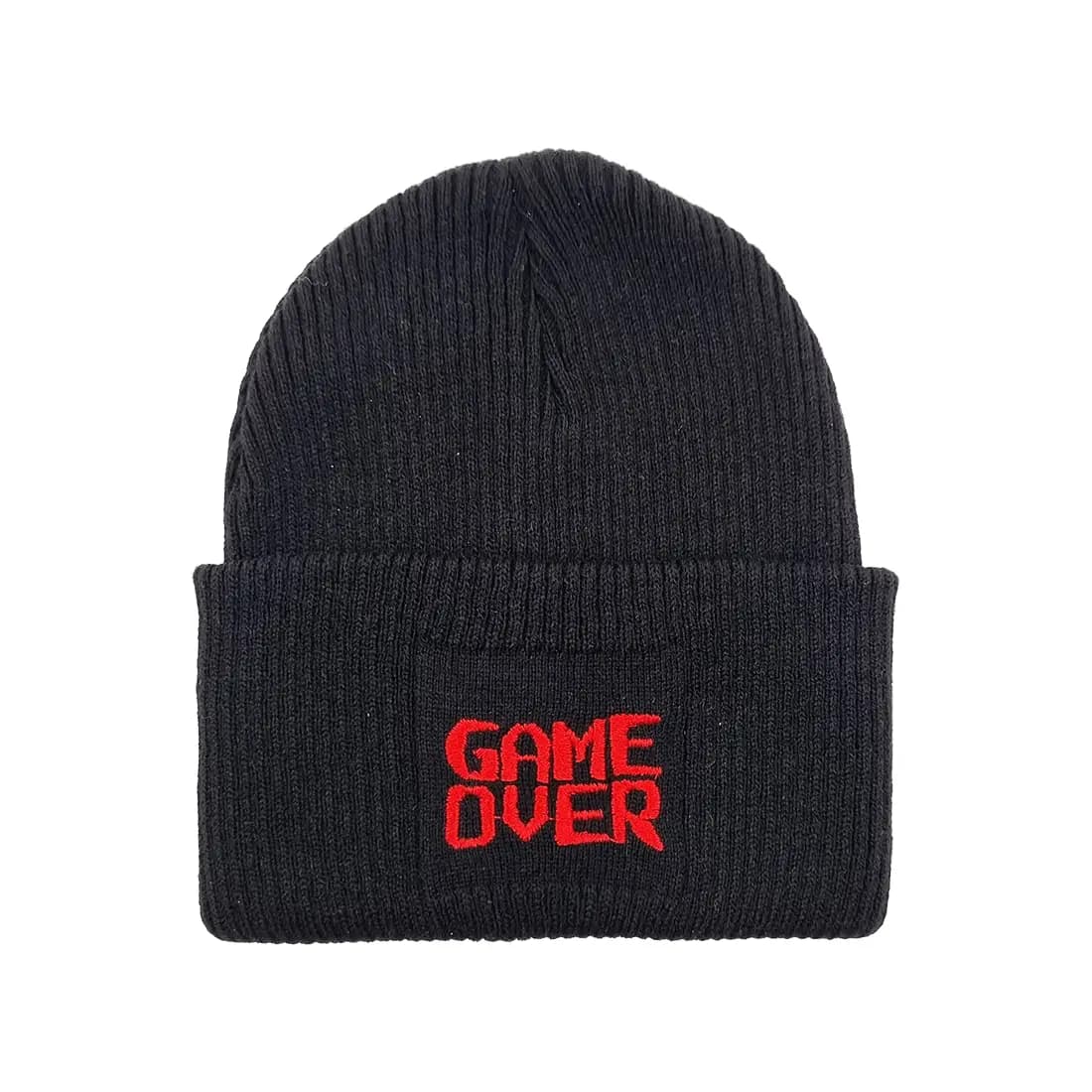 کلاه بافت گلدوزی گیم اور مشکی Game Over