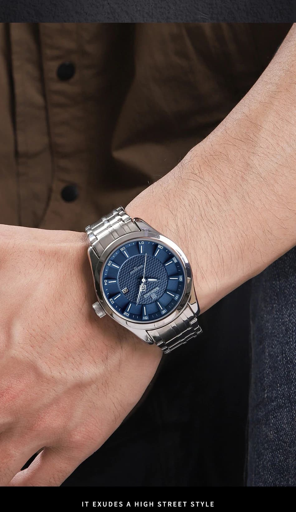 ساعت مردانه نویفورس nf8032 blue — تصویر ۳
