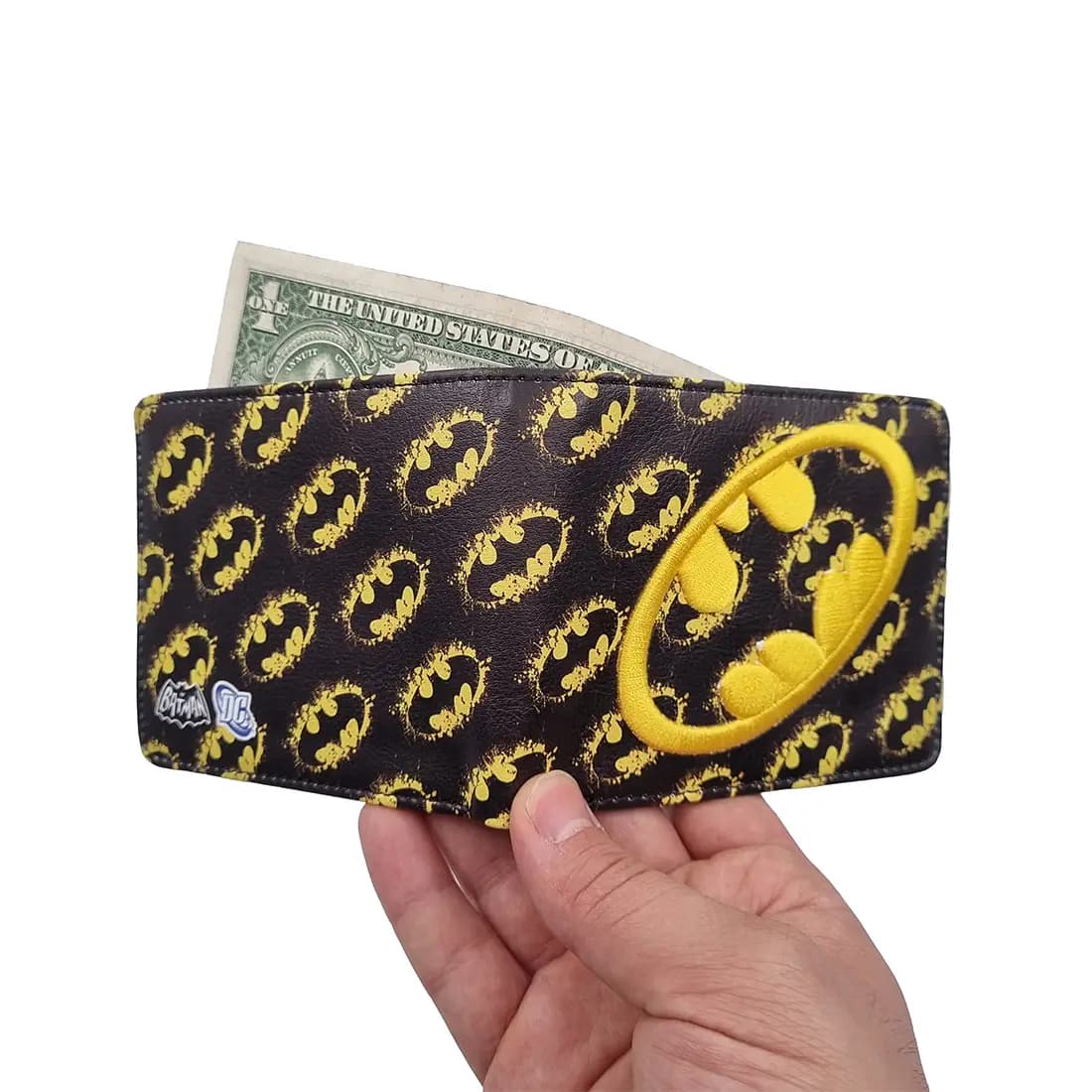 کیف پول گلدوزی بتمن Batman — تصویر ۳