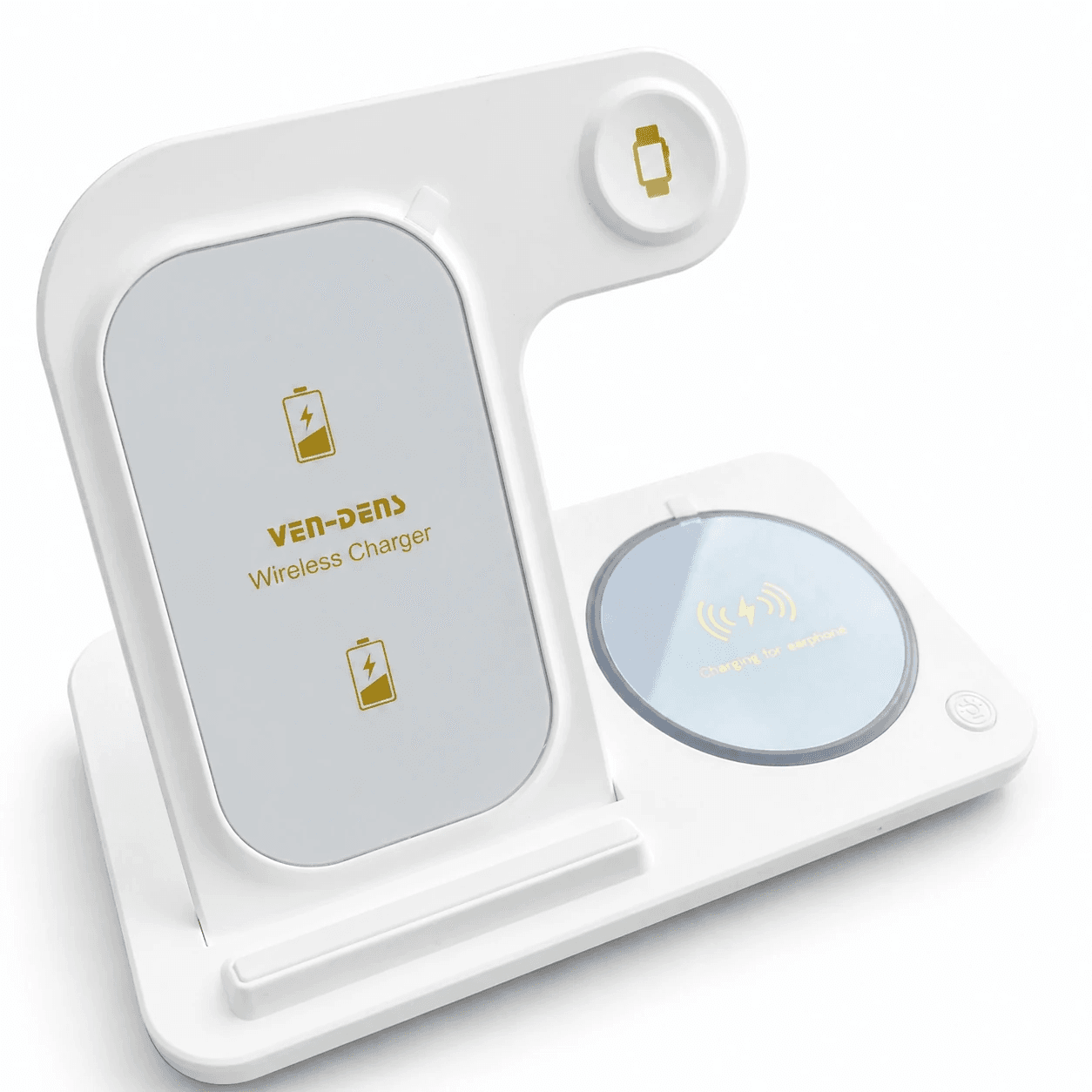 شارژر بی‌سیم 3 در 1 VEN‑DENS Wireless Charger مدل VD-WLC014