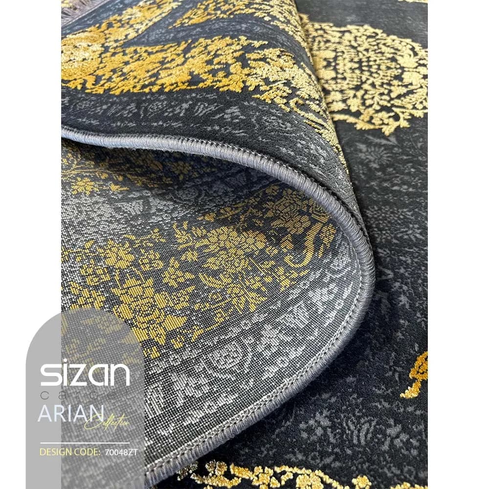 فرش ماشینی طرح آرین کد 70048zt — تصویر ۴