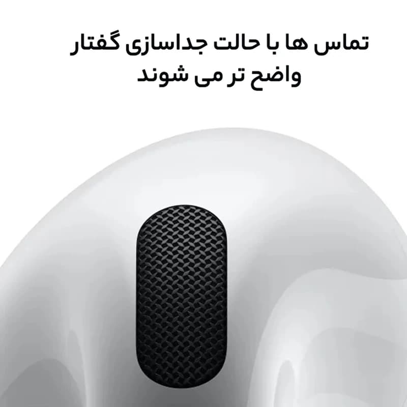 هدفون بلوتوثی اپل مدل AirPods 4 برند گوریل با قابلیت نویزکنسلیسنگ — تصویر ۶