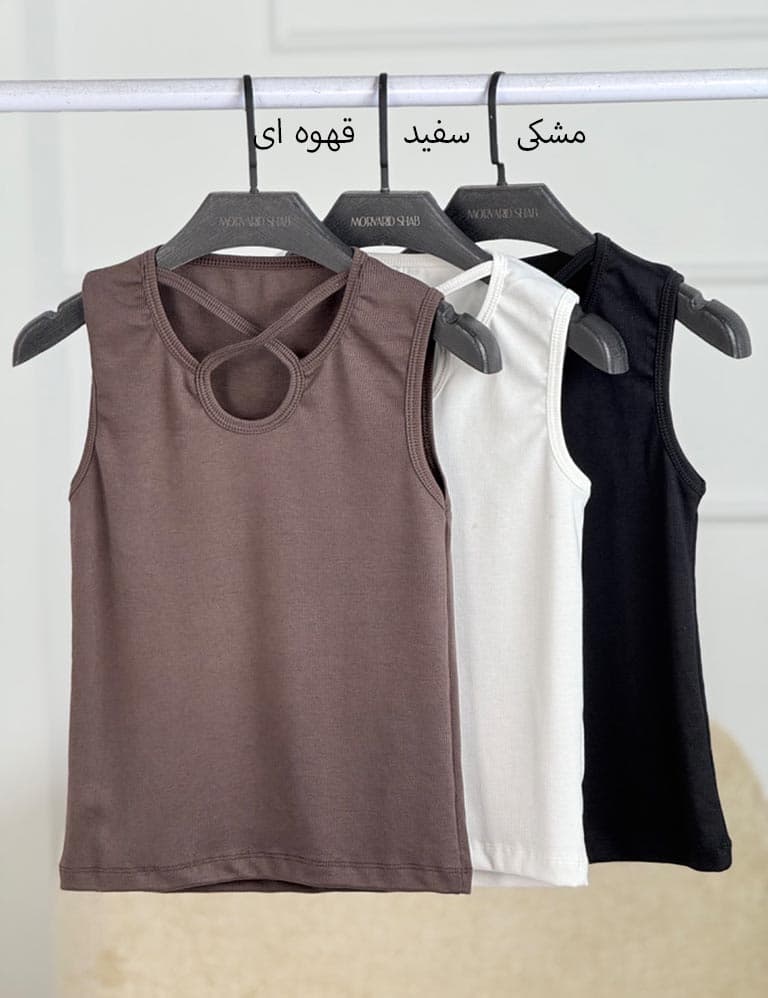 تاپ کبریتی یقه ضربدری کد : 63102 — تصویر ۴