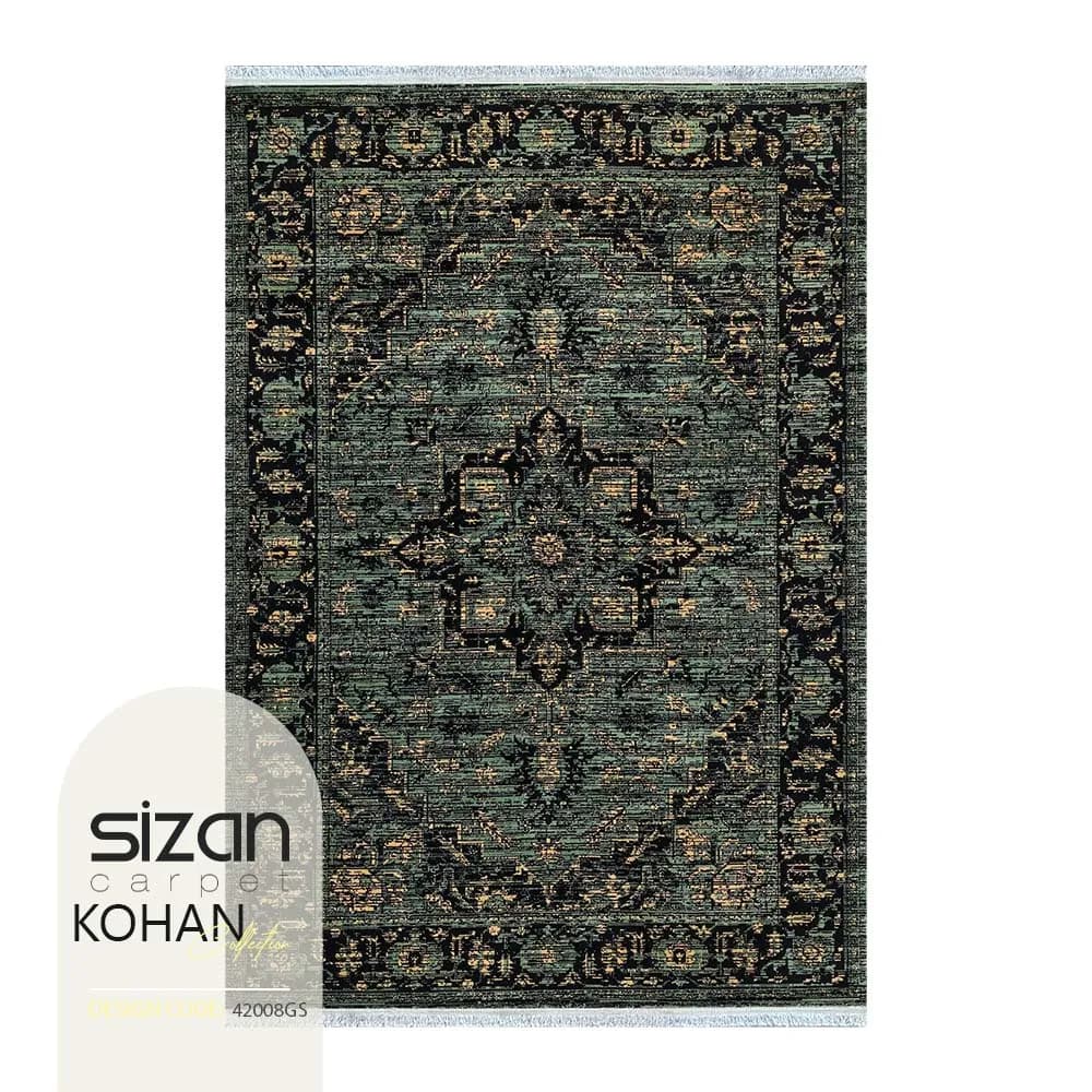 فرش ماشینی طرح کهن کد 43008gs