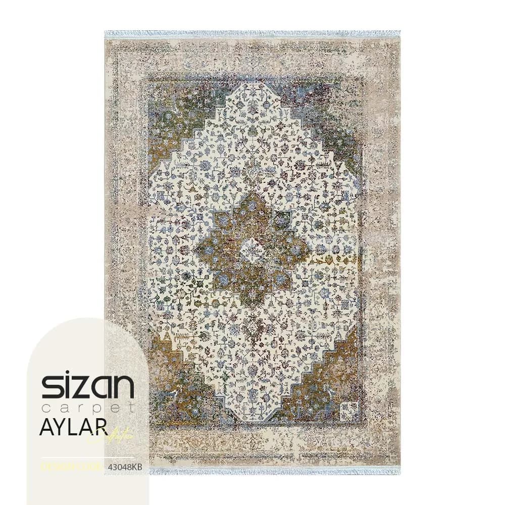 فرش ماشینی طرح آیلار کد 43048KB