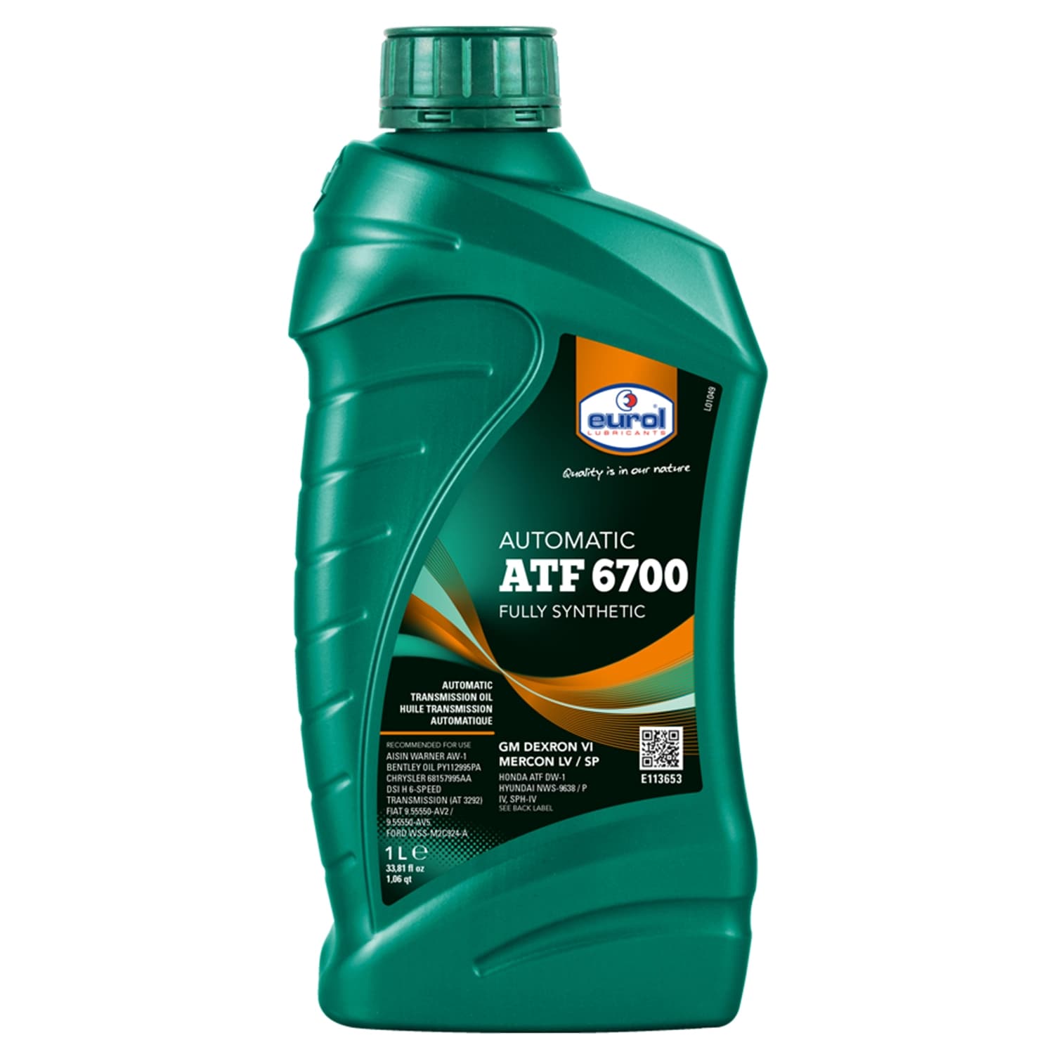 روغن گیربکس دنده اتوماتيک یورول مدل ATF 6700 حجم 1 لیتر