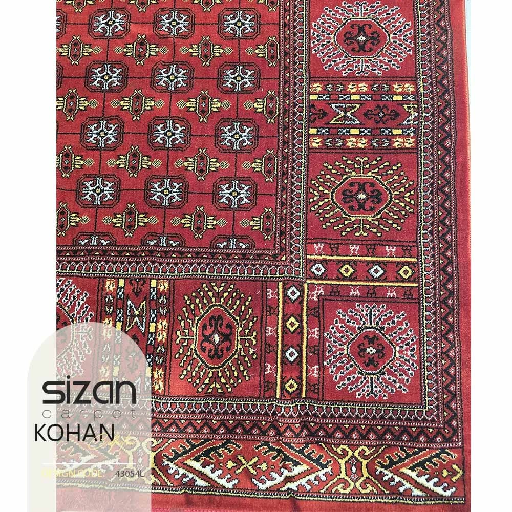 فرش ماشینی طرح کهن کد 43054L — تصویر ۳