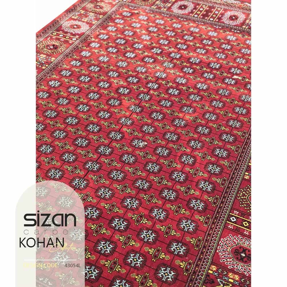 فرش ماشینی طرح کهن کد 43054L — تصویر ۲
