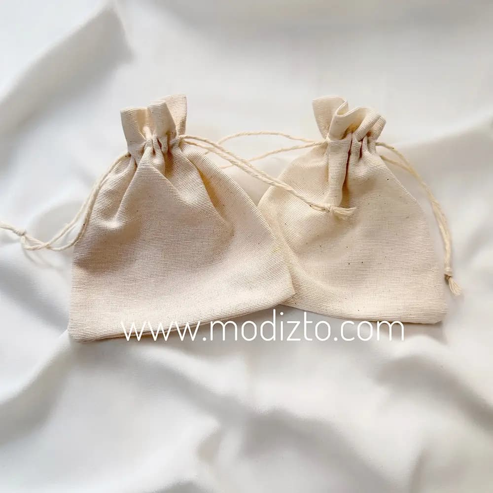 کیسه جواهرات پارچه ای بند دار سایز ۹ در ۱۱ سانتی متر