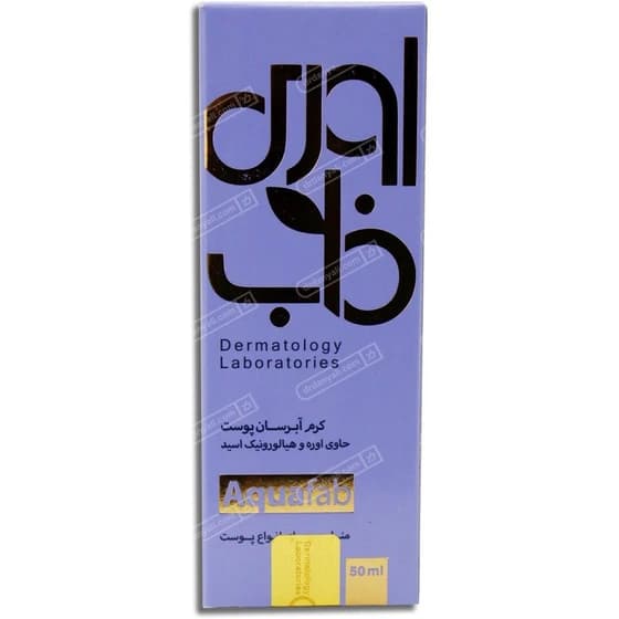 کرم آبرسان پوست اوری فاب حاوی هیالورونیک اسید برای انواع پوست 50ml