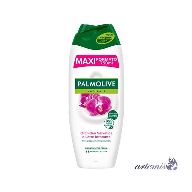 شامپو بدن پالمولیو مدل Palmolive Orchid & Milk حاوی ترکیبی ازعصاره ارکیده و شیر750 میلی‌لیتر