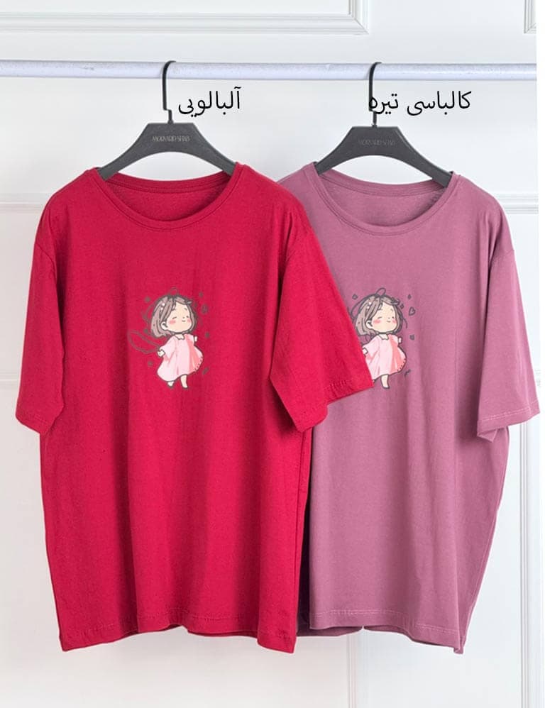تیشرت باکسی عروسکی کد : 88606 — تصویر ۷