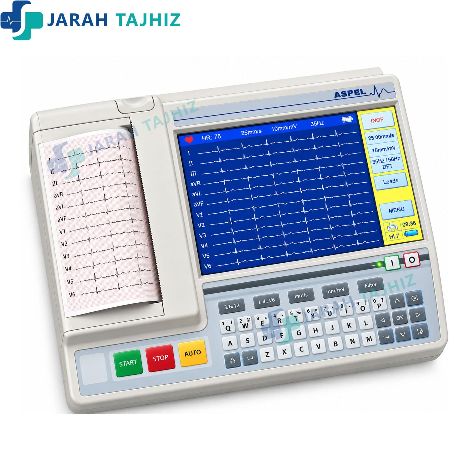 نوار قلب 12 کاناله ASPEL