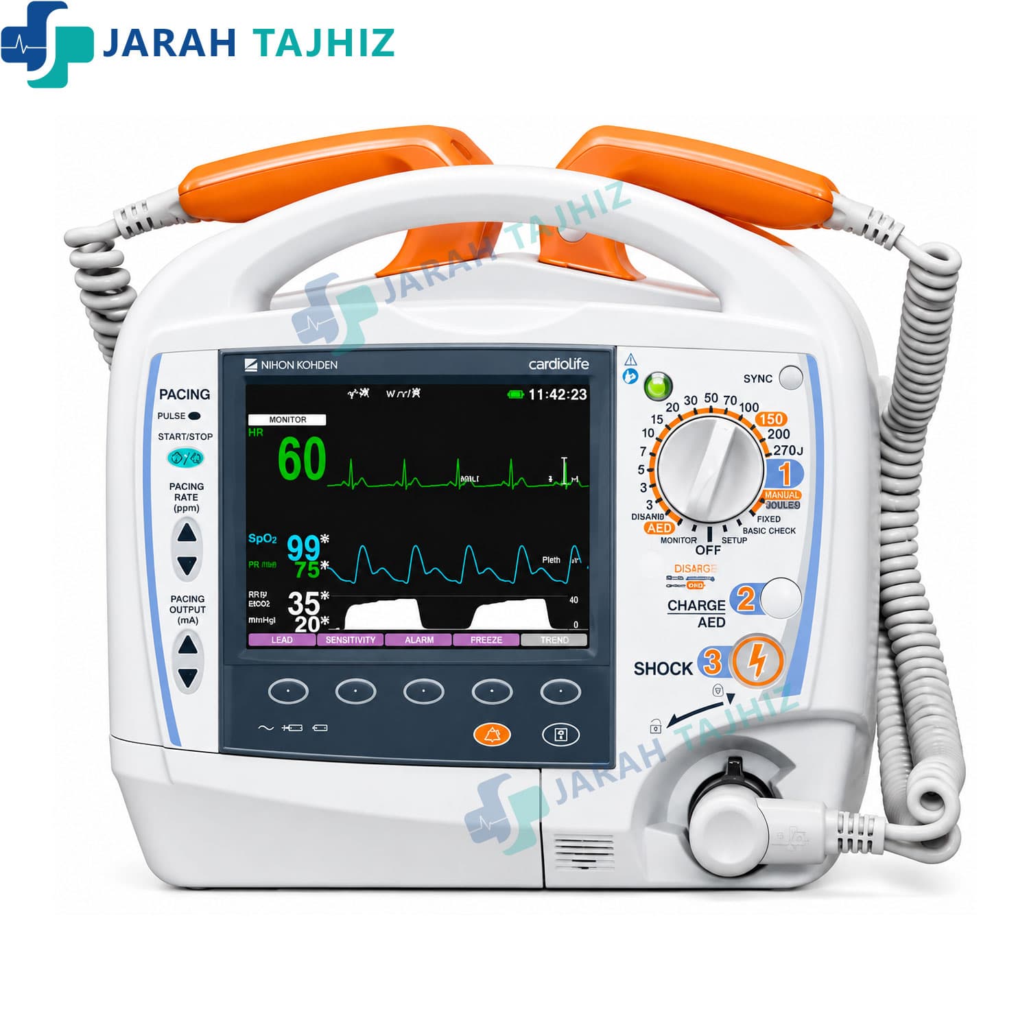 الکتروشوک بایفازیک نیهون کوهدن مدل TEC-5631K