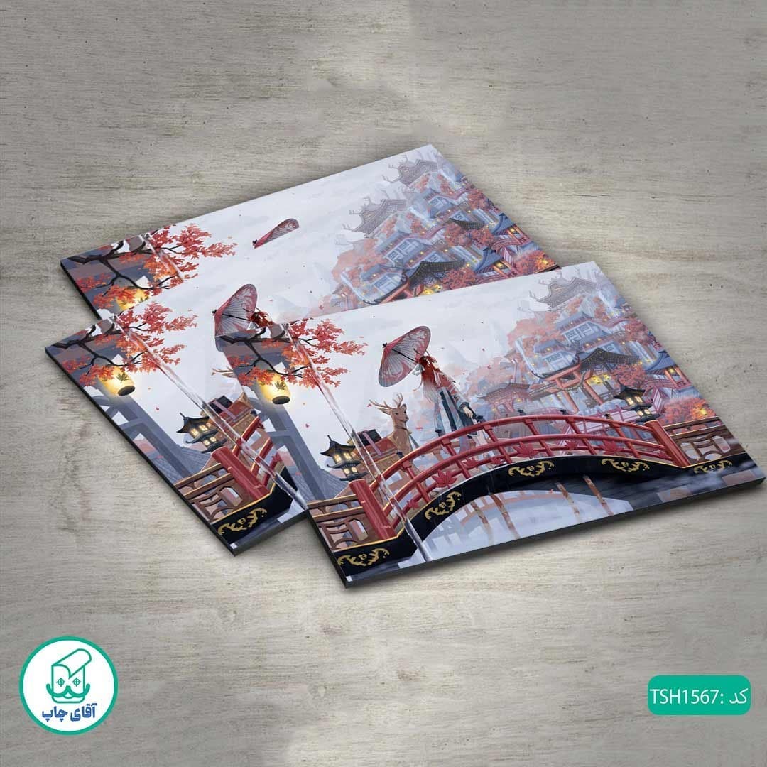 شاسی طرح دختر انیمه ای کد TSH1567 — تصویر ۲