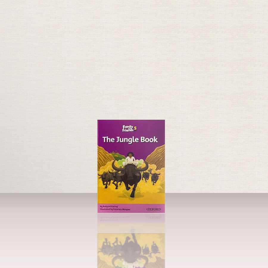 کتاب Family and Friends Readers 5 The Jungle Book | کتاب داستان انگلیسی فمیلی اند فرندز 5 کتاب جنگل