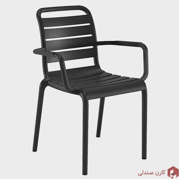 صندلی پلاستیکی نظری مدل اوشن N465 (با دسته)