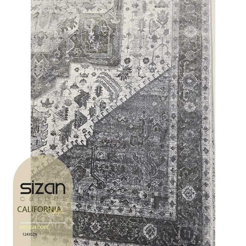 فرش ماشینی طرح کالیفرنیا کد 12430ZN — تصویر ۴