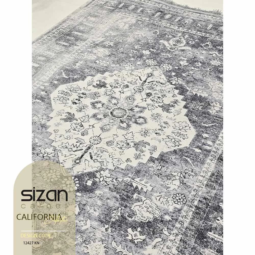 فرش ماشینی طرح کالیفرنیا کد 12427kn — تصویر ۳
