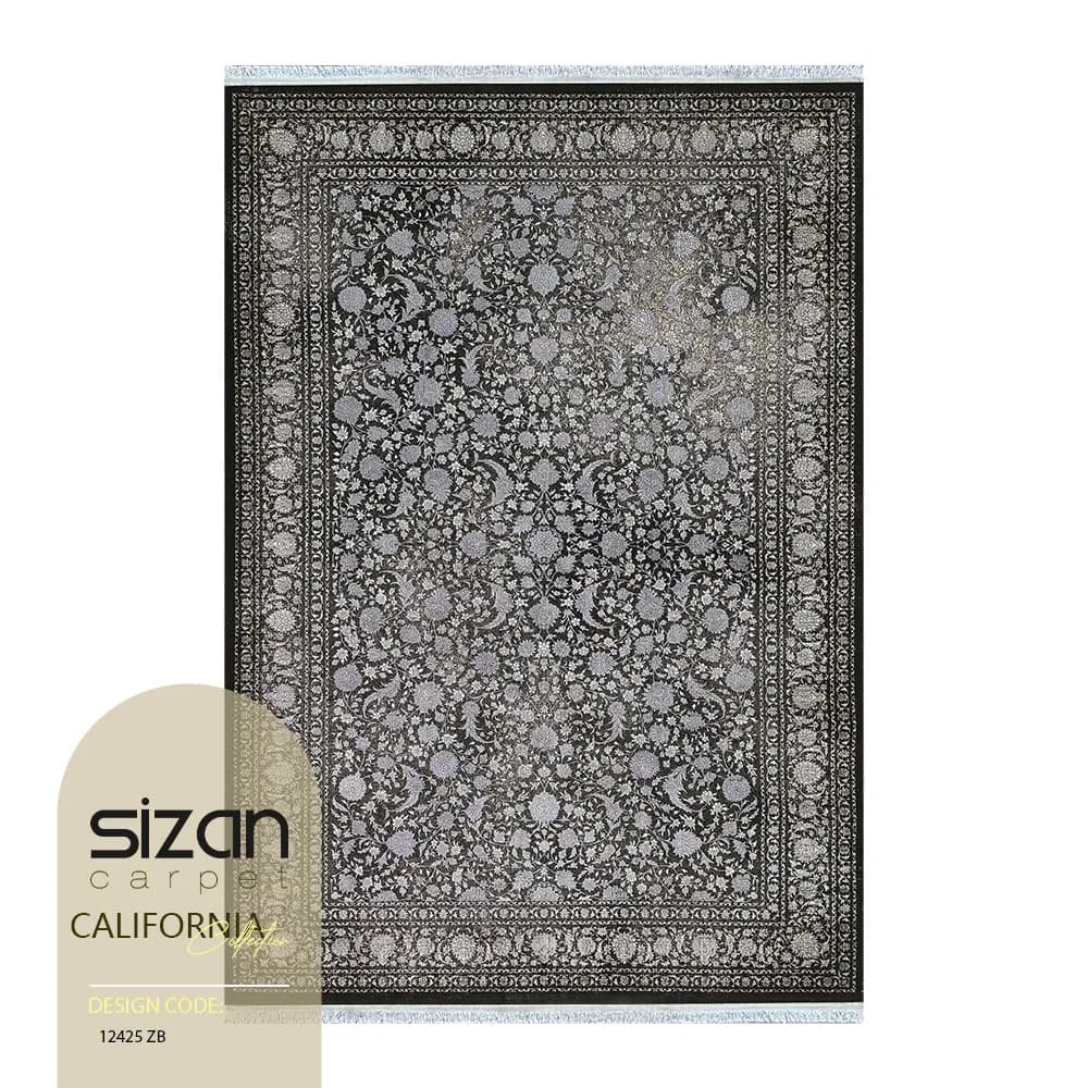 فرش ماشینی طرح کالیفرنیا کد 12425ZB
