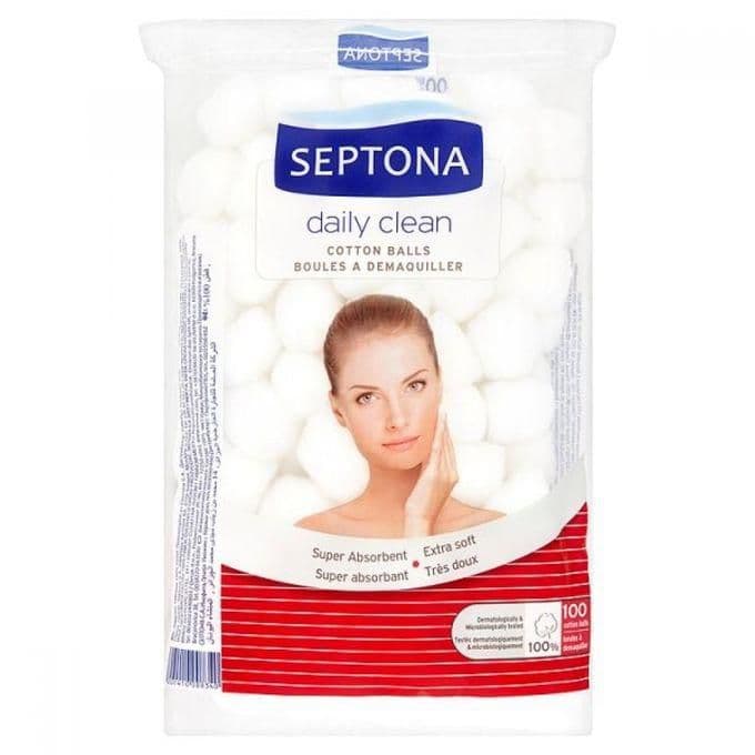 پنبه آرایشی سپتونا مدل Daily Clean – Extra Soft بسته 100 عددی