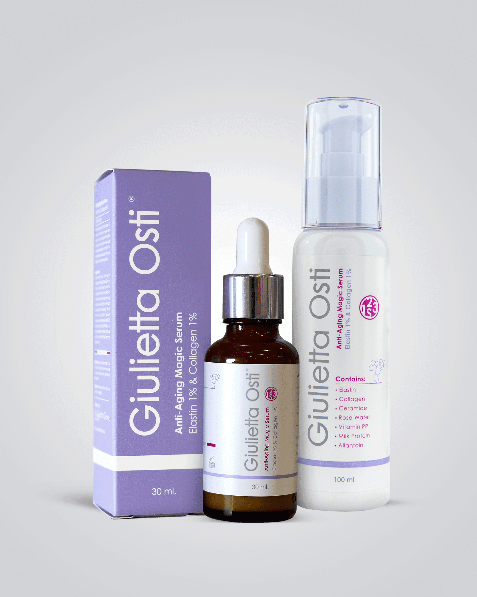سرم ضد چروک قوی جولیتا اُستی 100ml — تصویر ۲