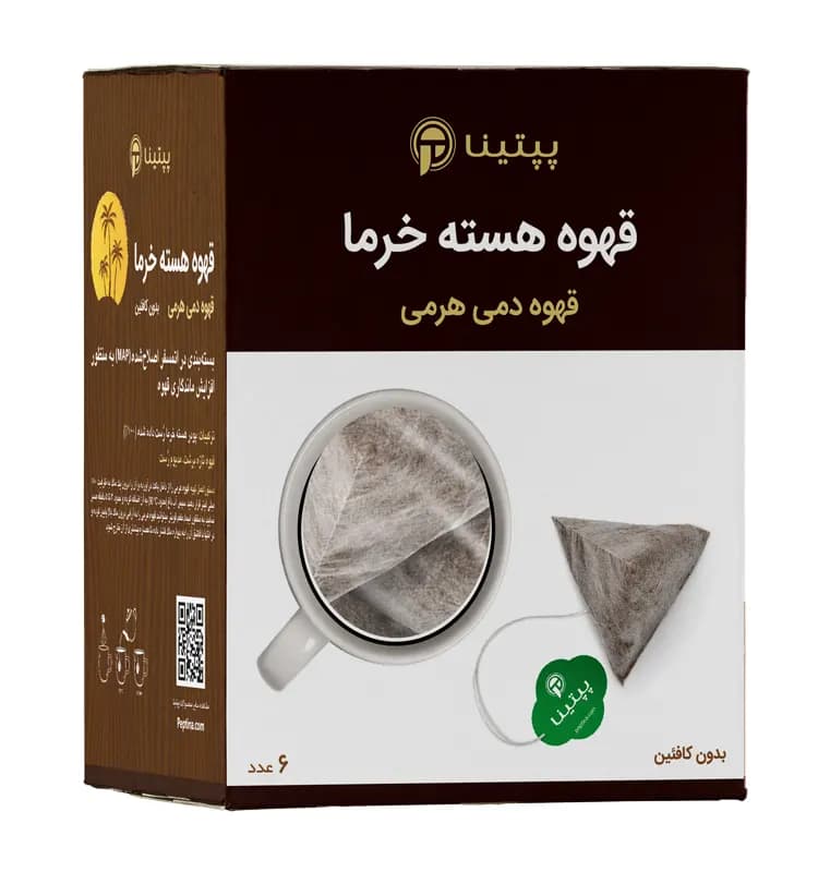 قهوه هسته خرما بسته 6 عددی
