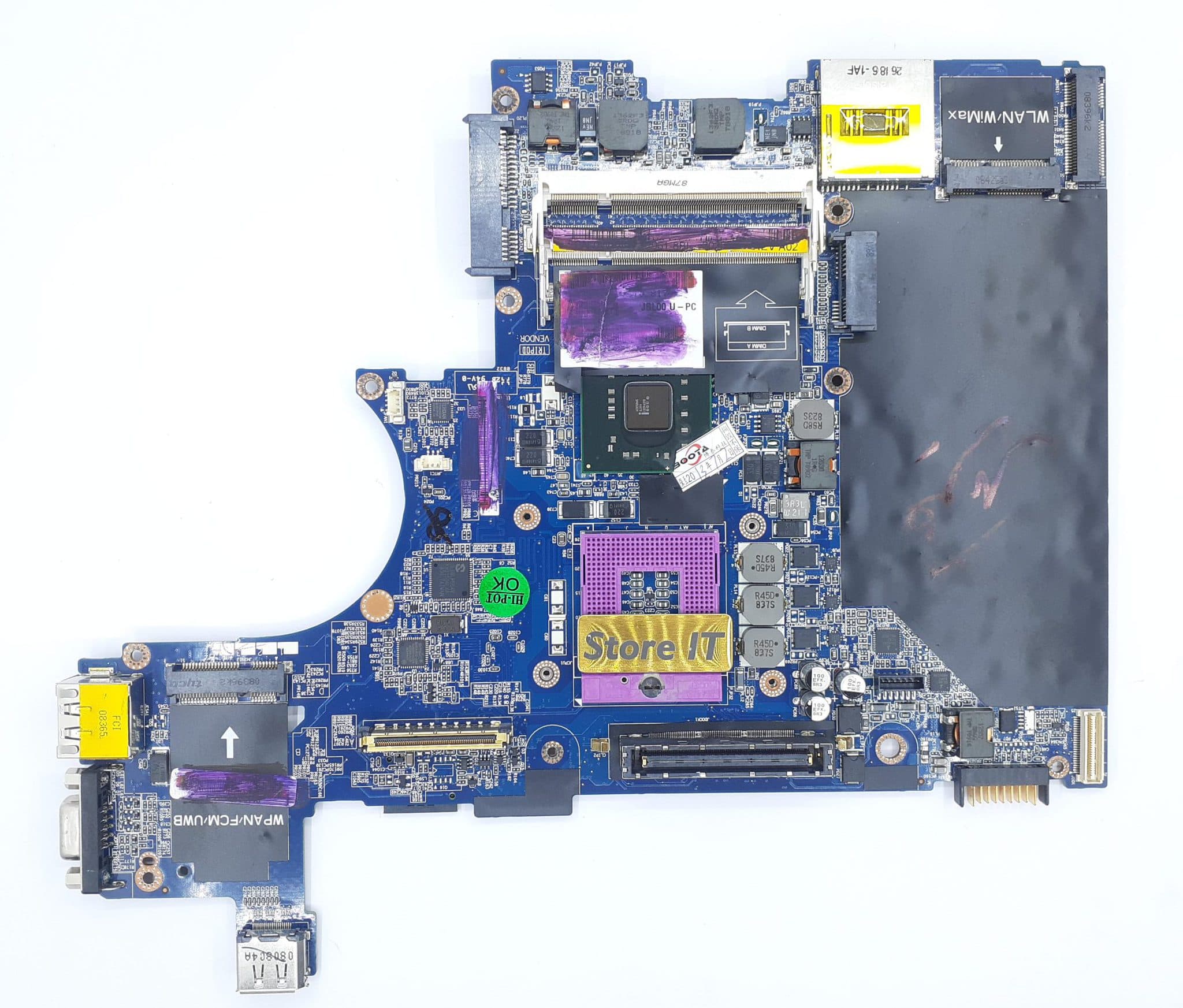 مادربرد لپ تاپ دل Latitude E6400 (La-3801p) Dual Core بدون گرافیک