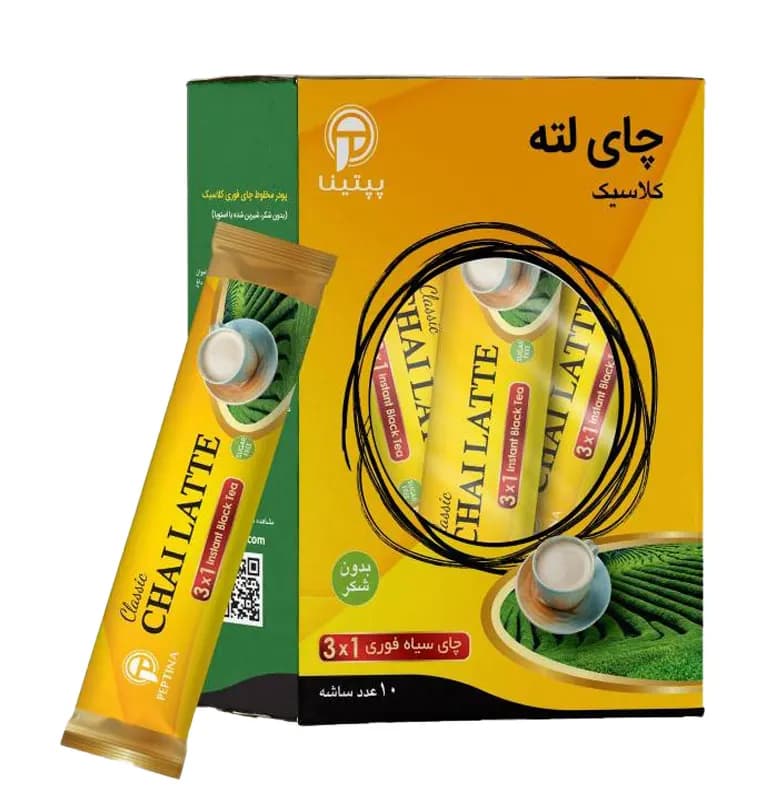 چای لته کلاسیک بسته 10 ساشه‌ای