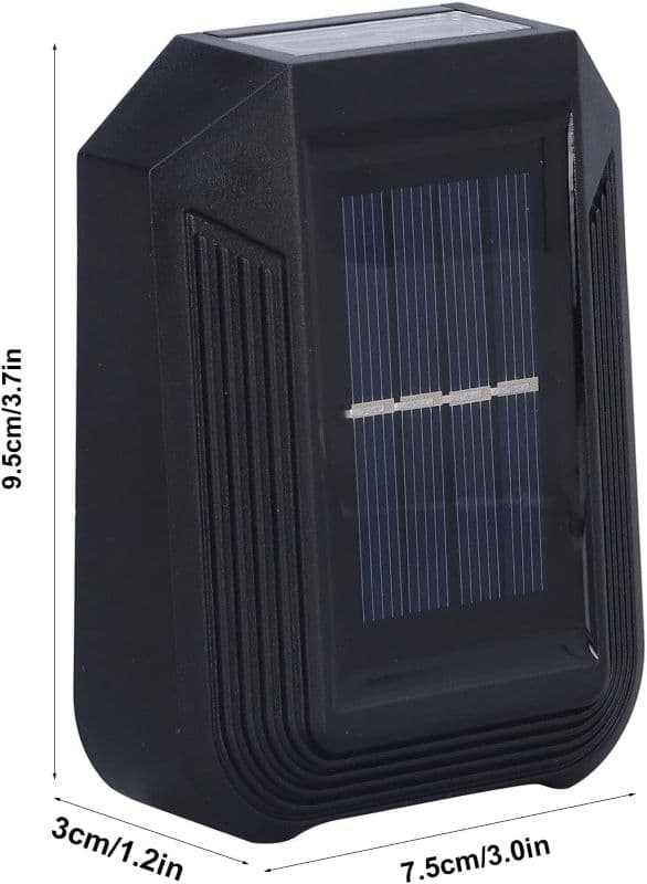چراغ‌ LED دیواری خورشیدی GZDcjsc — تصویر ۸
