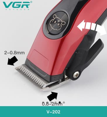 vgr-v202patماشین‌اصلاح وی جی ار حیوانات — تصویر ۳