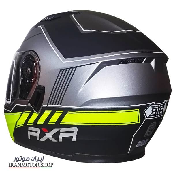 کلاه کاسکت آر ایکس آر مدل فک متحرک عینکدار کد RX_GR2 — تصویر ۳