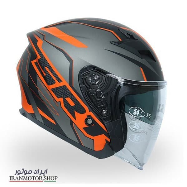 کلاه کاسکت بدون فک راپیدو مدل SRT-Orange OF878